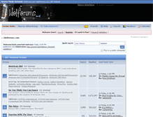 Tablet Screenshot of idolforums.com